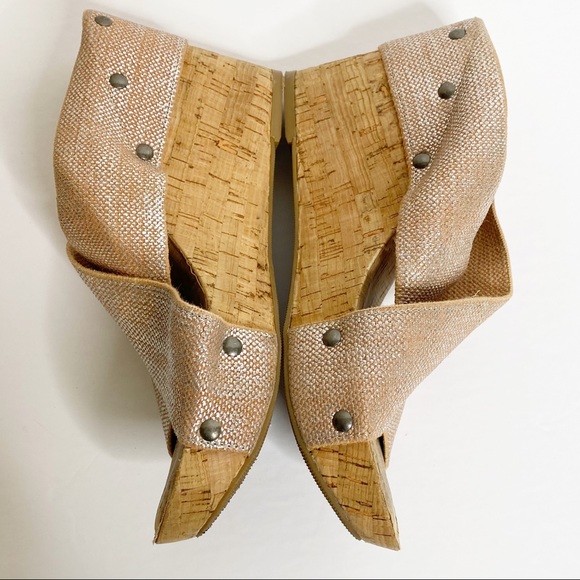 Lucky Brand Miller 2 Pink Wedge Heel Sandal - Picture 6 of 12